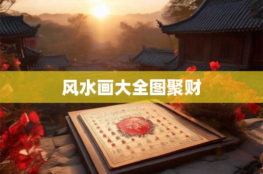 风水画大全图聚财