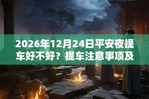 2026年12月24日平安夜提车好不好?提车注意事项及验车步骤? 2026年12月24日平安夜提车好不好?提车注意事项及验车步骤?