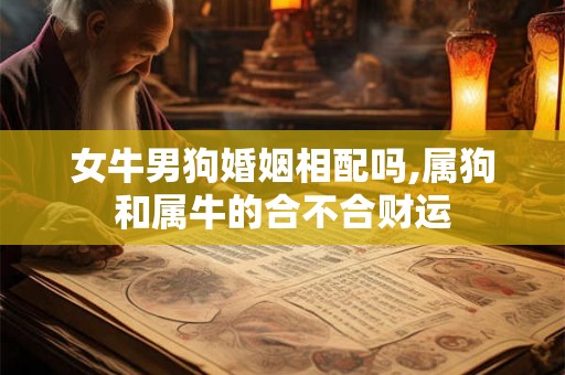 女牛男狗婚姻相配吗,属狗和属牛的合不合财运