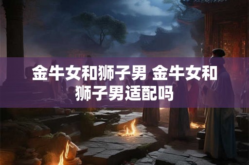 金牛女和狮子男 金牛女和狮子男适配吗