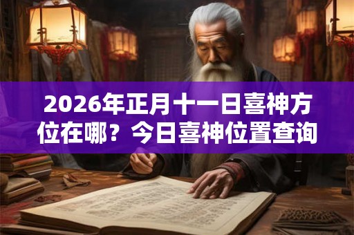 2026年正月十一日喜神方位在哪?今日喜神位置查询 2026年正月十一日喜神方位在哪?今日喜神位置查询