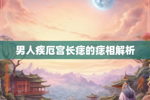 男人疾厄宫长痣的痣相解析