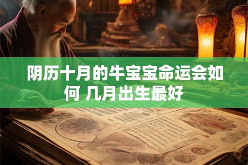 阴历十月的牛宝宝命运会如何 几月出生最好