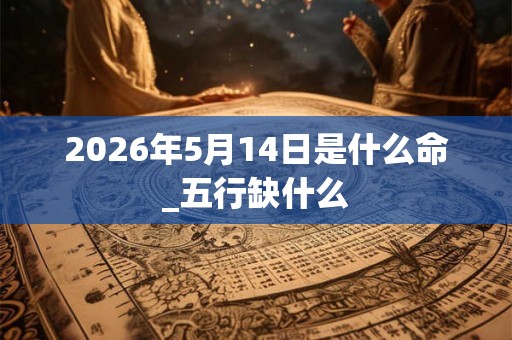 2026年5月14日是什么命_五行缺什么 2026年5月14日是什么命_五行缺什么