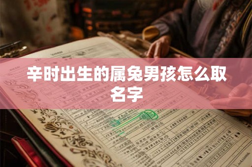 辛时出生的属兔男孩怎么取名字