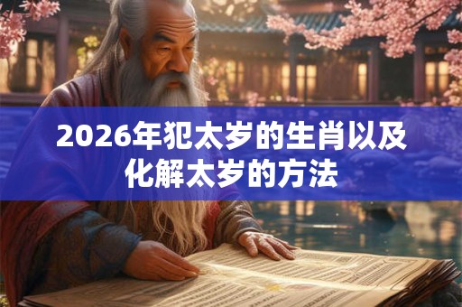 2026年犯太岁的生肖以及化解太岁的方法 2026年犯太岁的生肖以及化解太岁的方法
