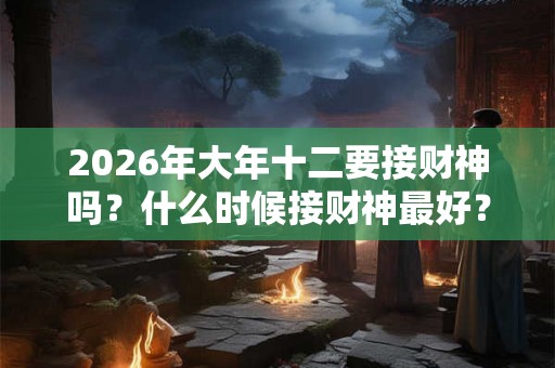 2026年大年十二要接财神吗？什么时候接财神最好？