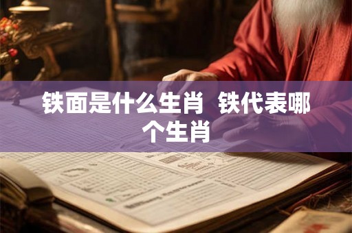 铁面是什么生肖  铁代表哪个生肖