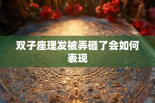双子座理发被弄砸了会如何表现