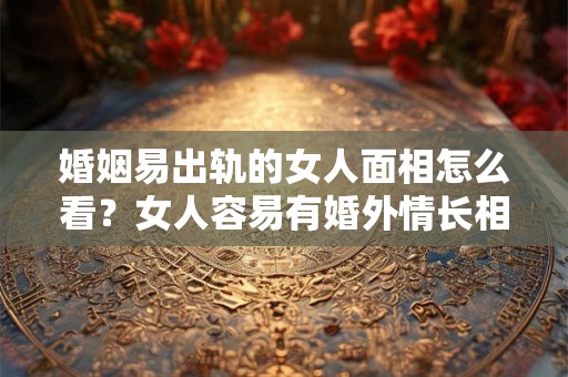 婚姻易出轨的女人面相怎么看？女人容易有婚外情长相？