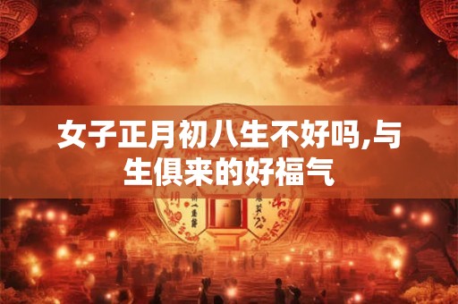女子正月初八生不好吗,与生俱来的好福气 女子正月初八生不好吗,与生俱来的好福气