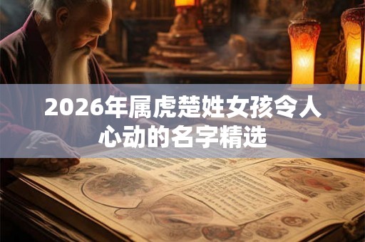 2026年属虎楚姓女孩令人心动的名字精选 2026年属虎楚姓女孩令人心动的名字精选