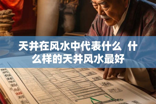 天井在风水中代表什么  什么样的天井风水最好