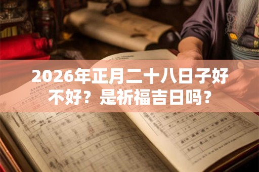 2026年正月二十八日子好不好?是祈福吉日吗? 2026年正月二十八日子好不好?是祈福吉日吗?