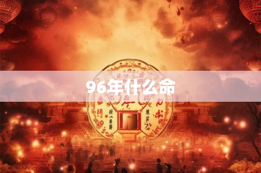96年什么命