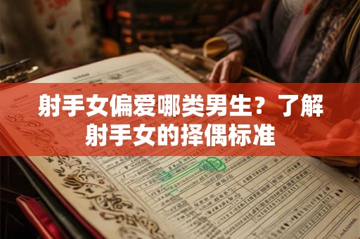 射手女偏爱哪类男生？了解射手女的择偶标准