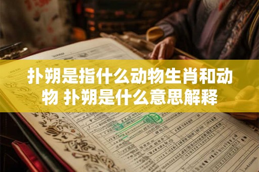 扑朔是指什么动物生肖和动物 扑朔是什么意思解释