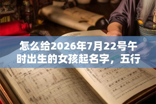 怎么给2026年7月22号午时出生的女孩起名字,五行是什么? 怎么给2026年7月22号午时出生的女孩起名字,五行是什么?