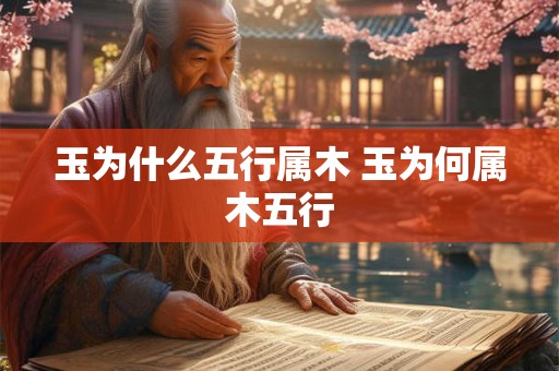 玉为什么五行属木 玉为何属木五行