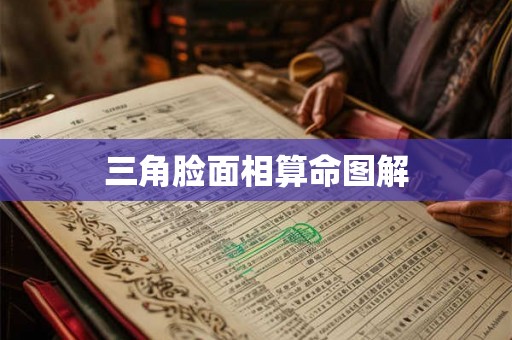 三角脸面相算命图解 三角脸面相算命图解