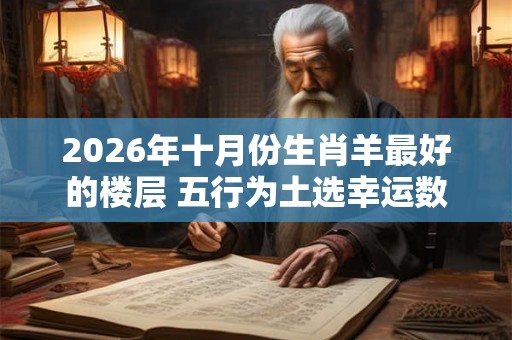 2026年十月份生肖羊最好的楼层 五行为土选幸运数