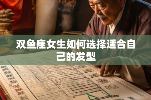 双鱼座女生如何选择适合自己的发型