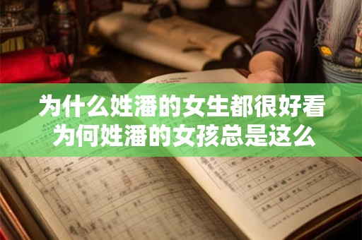 为什么姓潘的女生都很好看 为何姓潘的女孩总是这么漂亮