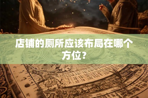 店铺的厕所应该布局在哪个方位？