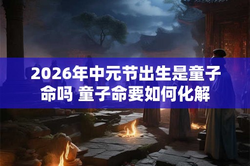 2026年中元节出生是童子命吗 童子命要如何化解 2026年中元节出生是童子命吗 童子命要如何化解