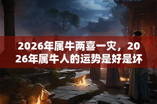 2026年属牛两喜一灾,2026年属牛人的运势是好是坏 2026年属牛两喜一灾,2026年属牛人的运势是好是坏