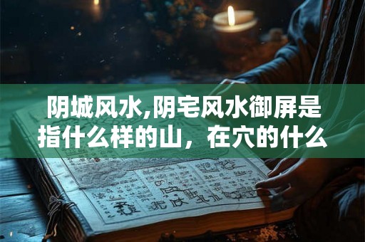 阴城风水,阴宅风水御屏是指什么样的山,在穴的什么位置 阴城风水,阴宅风水御屏是指什么样的山,在穴的什么位置