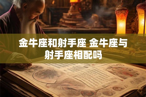 金牛座和射手座 金牛座与射手座相配吗