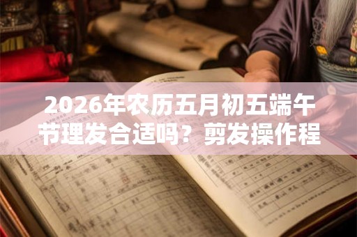 2026年农历五月初五端午节理发合适吗?剪发操作程序 2026年农历五月初五端午节理发合适吗?剪发操作程序