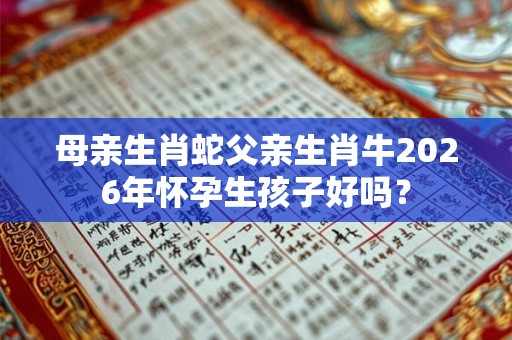 母亲生肖蛇父亲生肖牛2026年怀孕生孩子好吗? 母亲生肖蛇父亲生肖牛2026年怀孕生孩子好吗?
