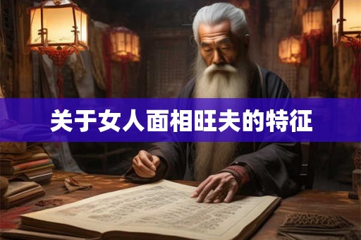 关于女人面相旺夫的特征