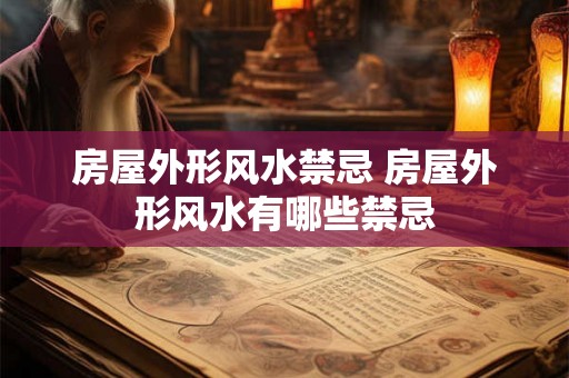 房屋外形风水禁忌 房屋外形风水有哪些禁忌