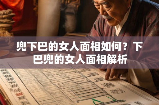兜下巴的女人面相如何?下巴兜的女人面相解析 兜下巴的女人面相如何?下巴兜的女人面相解析