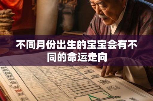 不同月份出生的宝宝会有不同的命运走向 不同月份出生的宝宝会有不同的命运走向