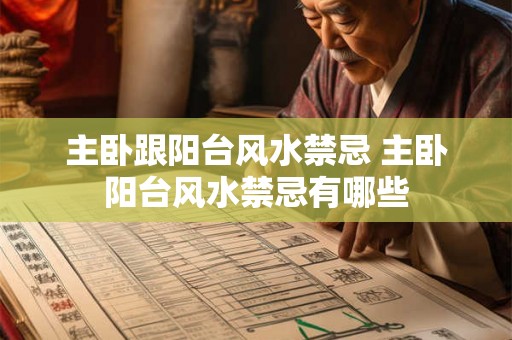主卧跟阳台风水禁忌 主卧阳台风水禁忌有哪些 主卧跟阳台风水禁忌 主卧阳台风水禁忌有哪些