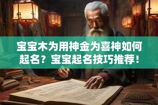 宝宝木为用神金为喜神如何起名？宝宝起名技巧推荐！