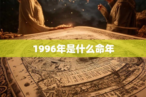 1996年是什么命年