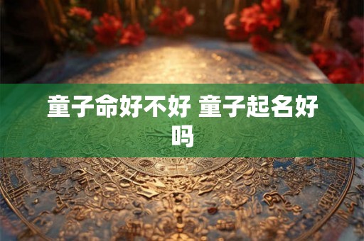 童子命好不好 童子起名好吗