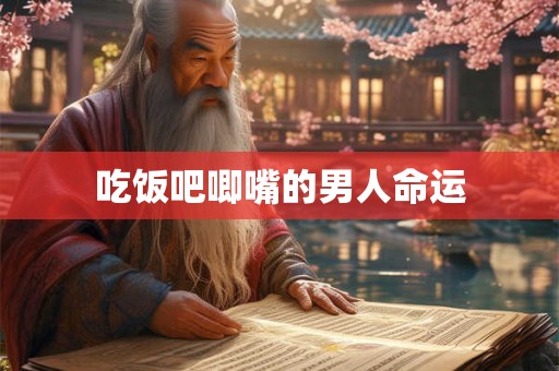 吃饭吧唧嘴的男人命运