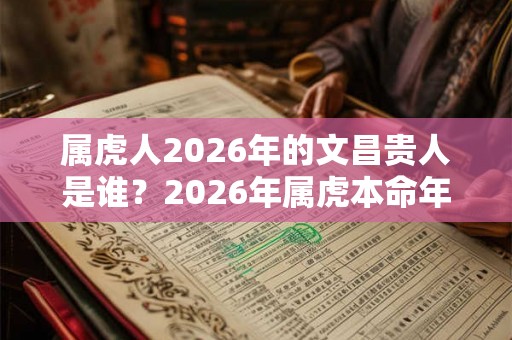 属虎人2026年的文昌贵人是谁？2026年属虎本命年忌讳什么？