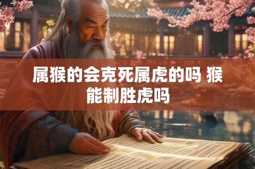 属猴的会克死属虎的吗 猴能制胜虎吗 属猴的会克死属虎的吗 猴能制胜虎吗