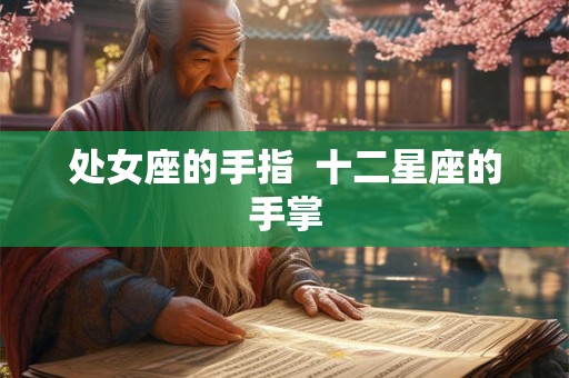 处女座的手指 十二星座的手掌 处女座的手指 十二星座的手掌