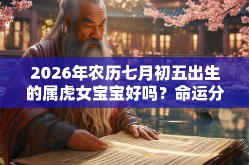 2026年农历七月初五出生的属虎女宝宝好吗？命运分析大全
