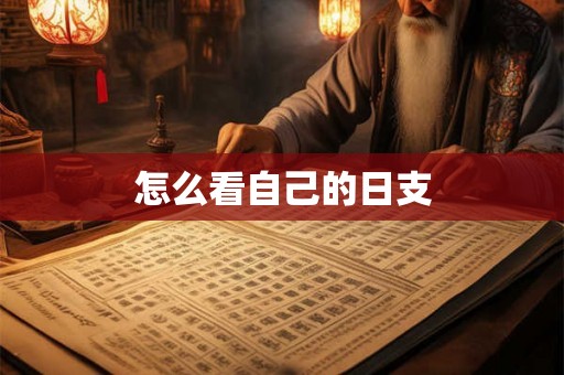 怎么看自己的日支