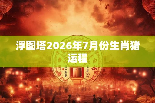 浮图塔2026年7月份生肖猪运程