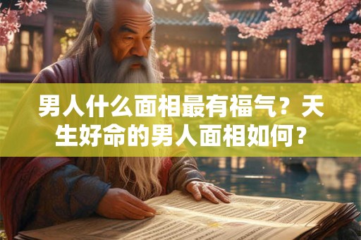 男人什么面相最有福气?天生好命的男人面相如何? 男人什么面相最有福气?天生好命的男人面相如何?